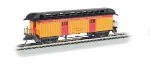 HO Old-Time Baggage Car Western & Atlantic
