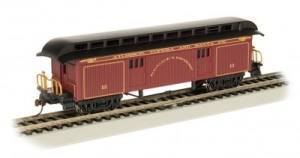 HO Old-Time Baggage Car SF