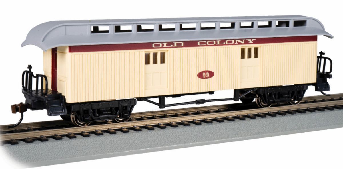 HO Old-Time Baggage Car Old Colony