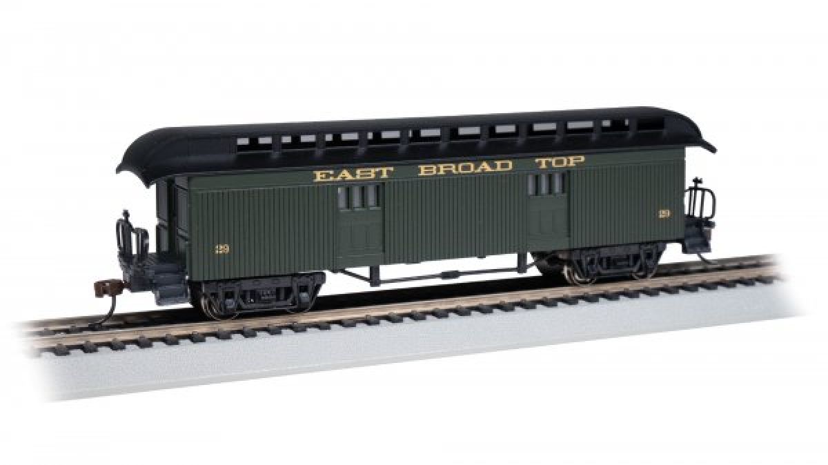 HO Old-Time Baggage Car E.B.T.