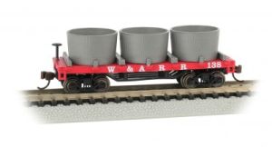 N Old-Time Water Tank Car W&A
