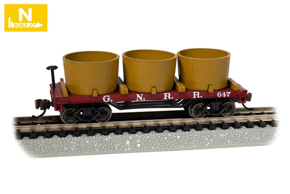 N Old-Time Water Tank Car GN