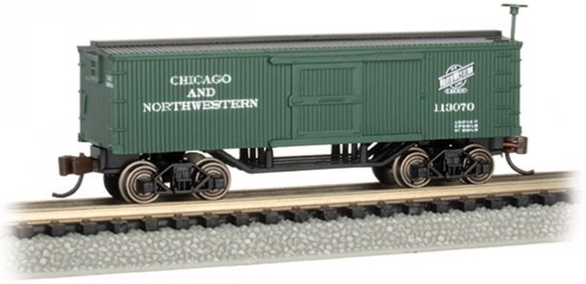 N Old-Time Boxcar CNW