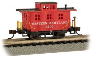 N Old-Time Bobber Caboose WM #1200