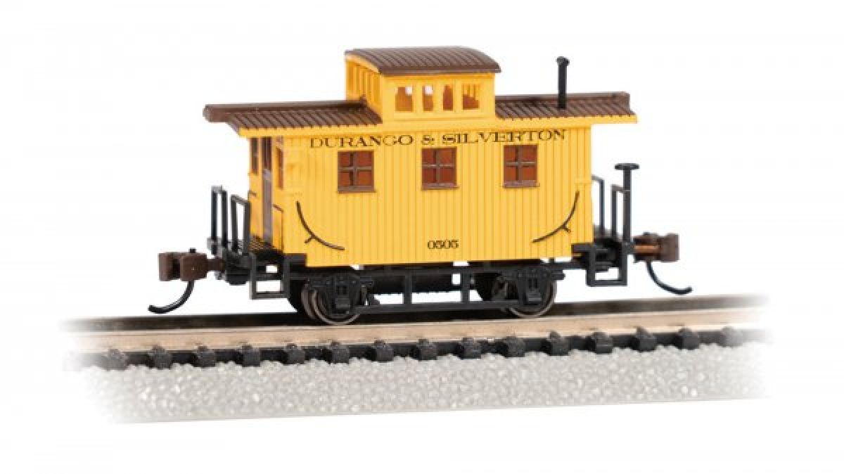 N Old-Time Bobber Caboose Durango & Silverton