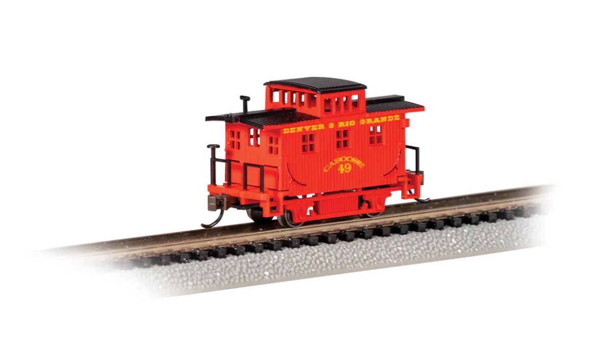 N Old-Time Bobber Caboose D&RGW #49