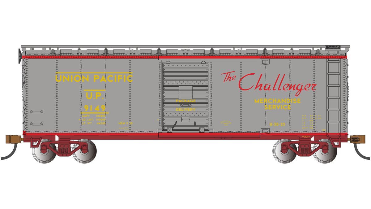 HO 40' PS-1 Boxcar UP #9149 (Challenger Merchandise
