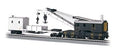 HO 250t Crane & Boom Car Unlttrd/blk&sil