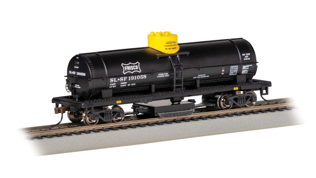 HO Track Cleaning Tank Car Frisco #191058 Diesel Fuel