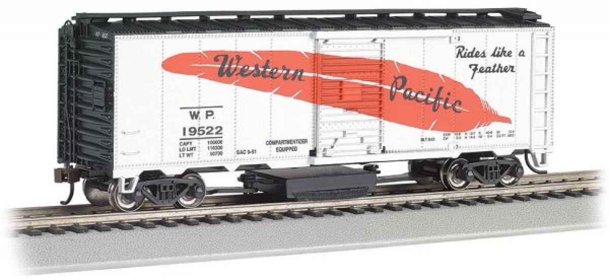 HO WP #19522 SILVER (Feather Car)