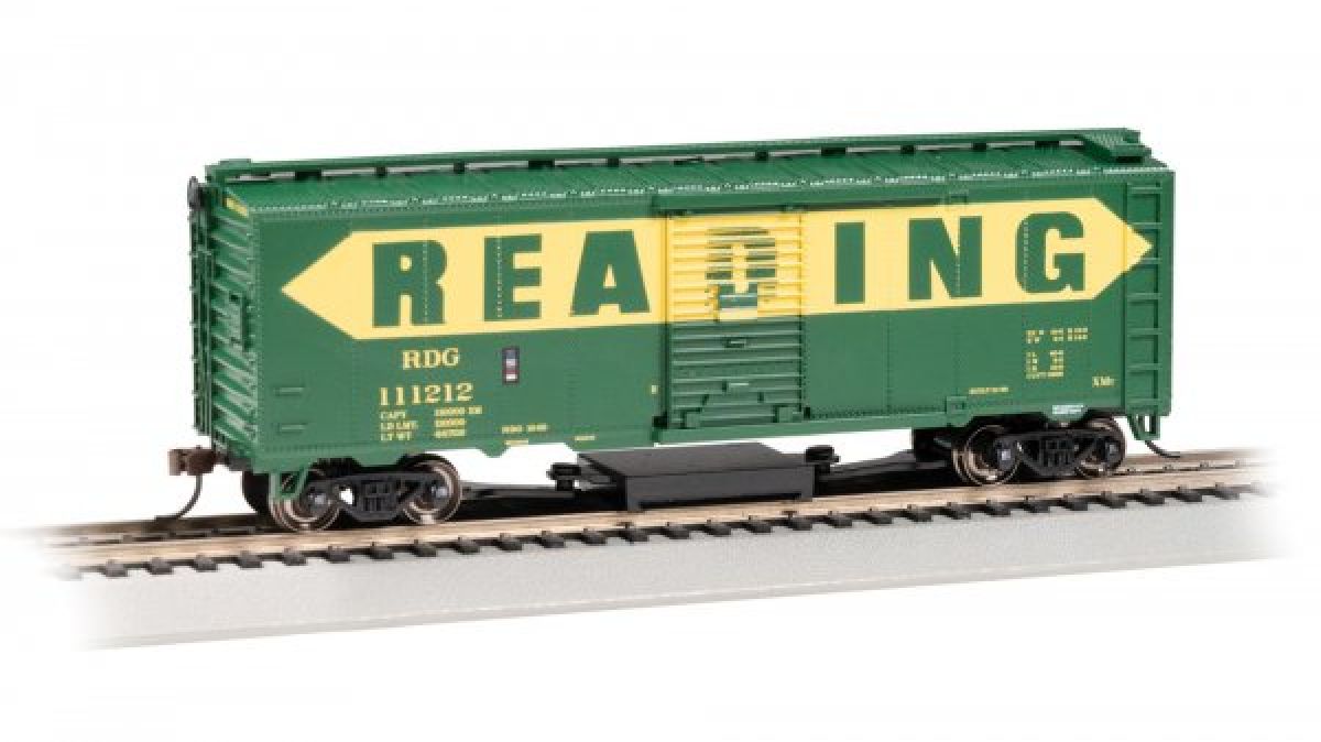HO Track Cleaning 40' Boxcar RDG #111212
