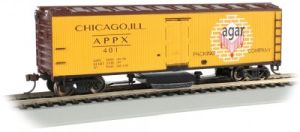 HO Track Cleaning 40' Woodside Reefer Agar Packing Co