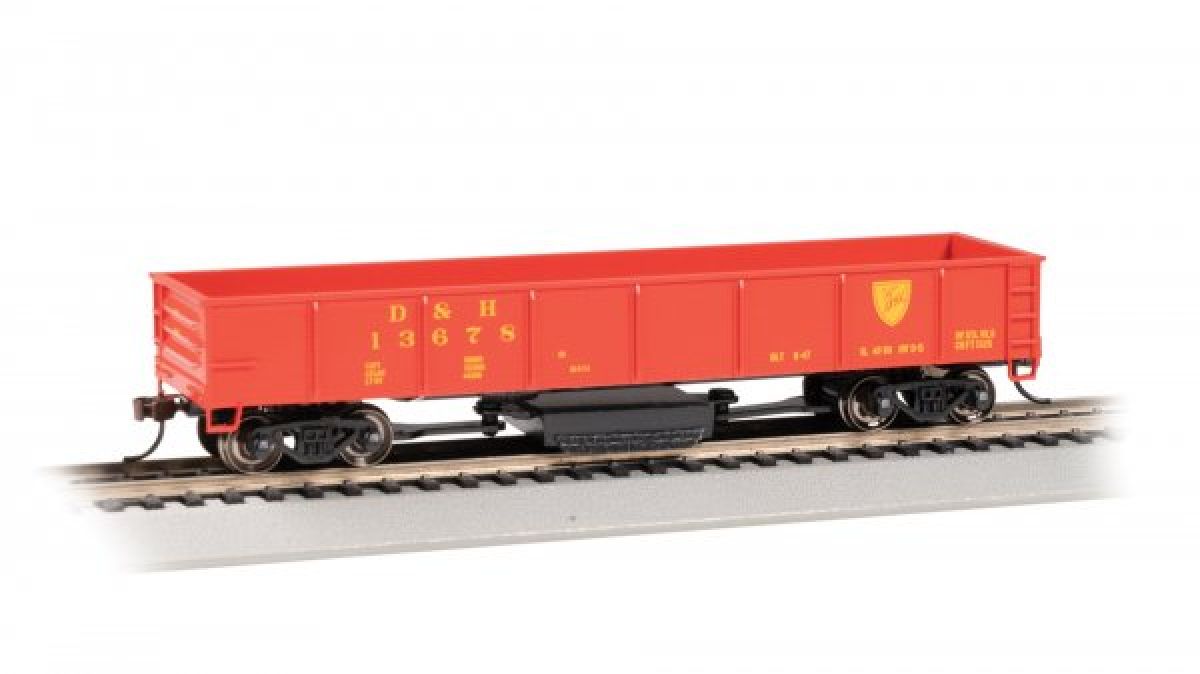 HO 40 Track Cleaning Gondola D&H #13678