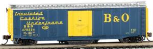 N Track Cleaning 50' Plug Door Boxcar B&O #478554
