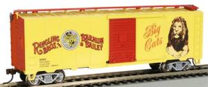 HO RINGLING 40' PS-1 Boxcar Big Cats