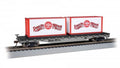 HO RINGLING Flatcar w/Containers #80701