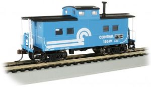 HO NE Steel Caboose CR #18619/blu