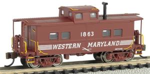 N NE Steel Caboose WM #1863/Speed Letter