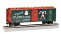 HO 40' PS-1 Boxcar Claus Candy Cane Co.