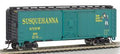 N 40' Steel Boxcar Susquehanna/Suzy Q