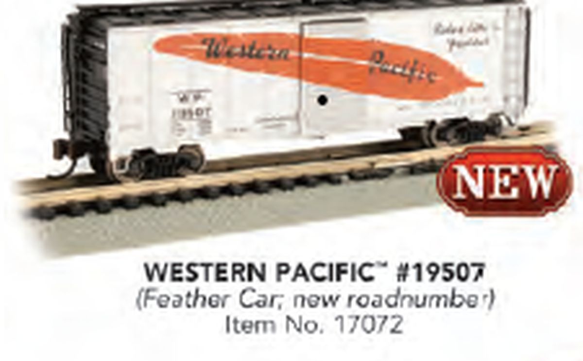 N 40' Steel Boxcar WP #19507