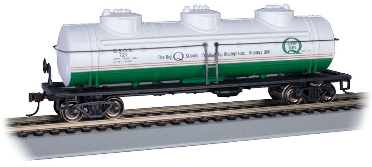 HO 40' Triple Dome Tank Car Quaker State #721