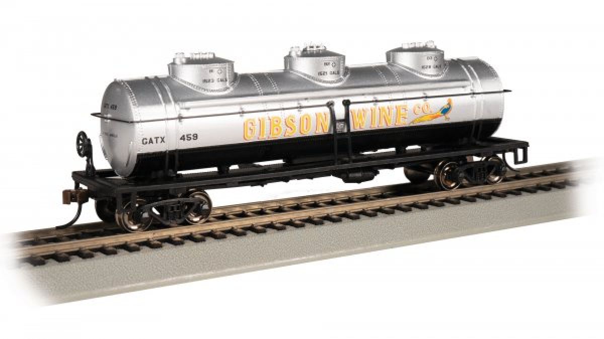 HO 40' Triple Dome Tank Car Gibson Wine #459