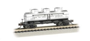 N 40' Triple Dome Tank Car Carbide & Carbon Chemicals