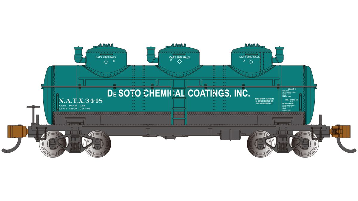 N 3 Dome Tank Desoto Chemical Coatings #3448