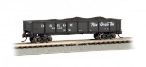 N 40' Gondola D&RGW #50435/blk