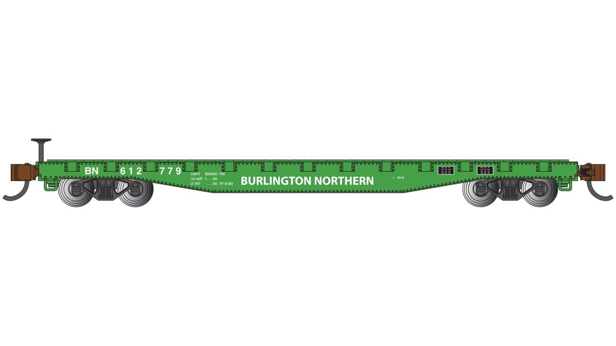 N 52' Flatcar BN #612779