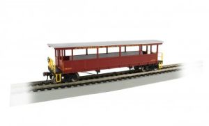 HO Open Side Excursion Car Cumbres & Toltec
