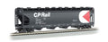 HO 56' ACF Cvd.Hopper CP Rail