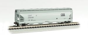 N 56' ACF Cvd.Hopper CSX #256436