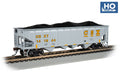 HO 40' Quad Hopper CSX/gry&yel