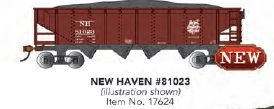 HO 40' Quad Hopper NH #81023
