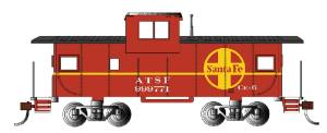 HO 36' WV Caboose SF #999771/red