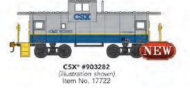 HO 36' WV Caboose CSX #903282