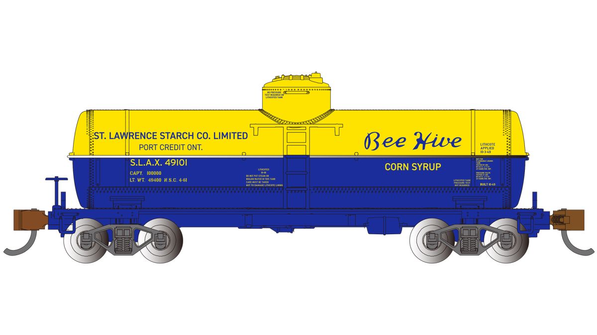 N 36' Single Dome Tank Car Bee Hive Corn Syrup #49101