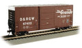 HO Hi-Cube Boxcar w/Sliding Door D&RGW