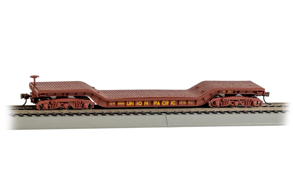 HO 52' Depressed Center Flatcar UP #50001