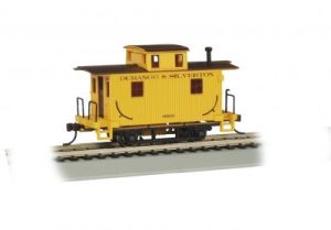 HO Bobber Caboose Durango & Silverton/yel