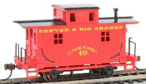 HO Bobber Caboose D&RGW