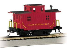 HO Bobber Caboose Cass Scenic