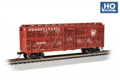 HO 40' Stock Car PRR #128781