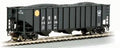 HO 100t 3-Bay Hopper PRR #223138/Yellow Ball