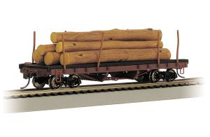 HO 40' Log Car/1935-1960