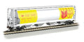 HO 4-Bay Cyl.Hopper Gov't of Canada/yel