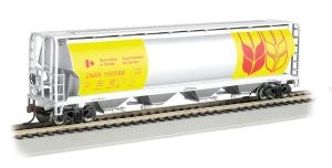 HO 4-Bay Cyl.Hopper Gov't of Canada/yel