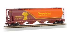 HO 4-Bay Cyl.Hopper Saskatchewan/Wheat Herald